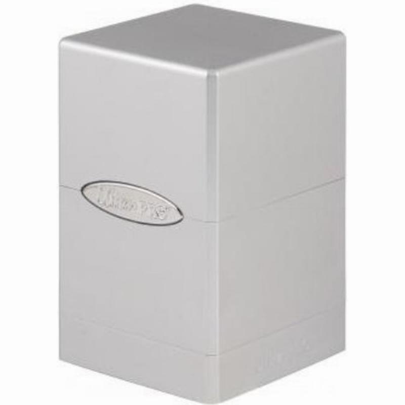Ultra Pro - Deck Box - Satin Tower - Metallic Silver