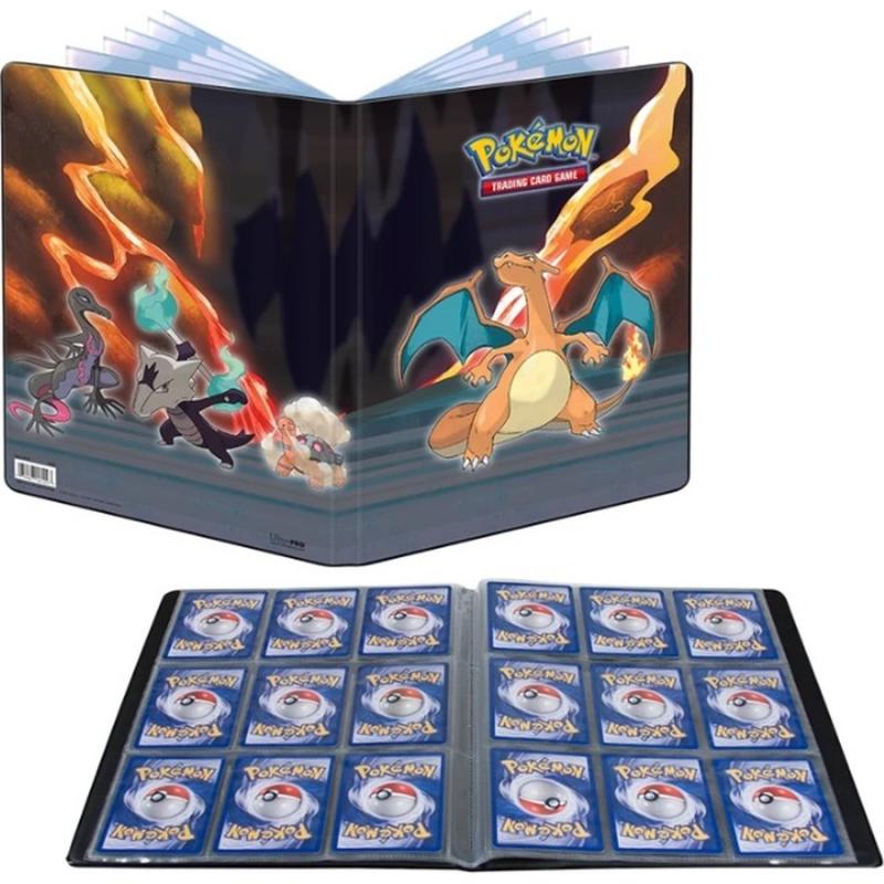 Ultra Pro - Gallery Series: Scorching Summit 9-Pocket Portfolio for Pokemon