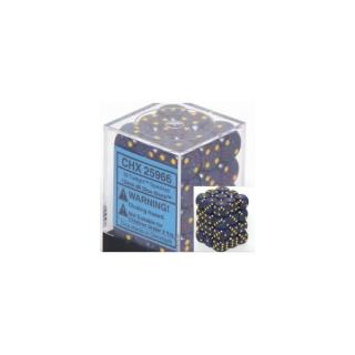 Chessex Speckled 12mm d6 Dice Blocks with Pips (36 Dice) - Twilight