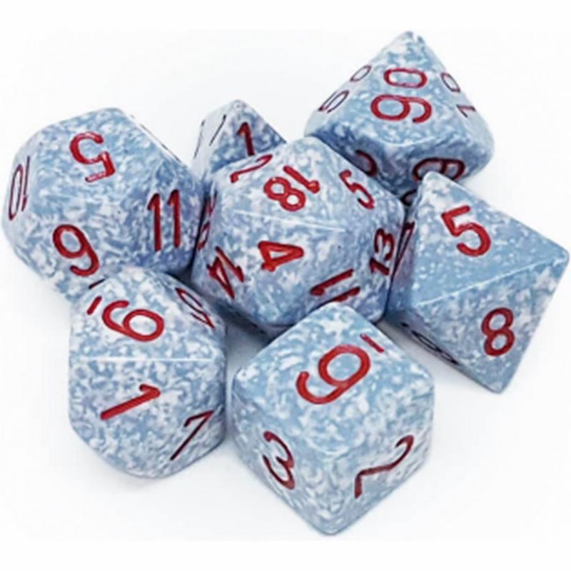 Chessex Speckled Polyhedral 7-Die Set - Air