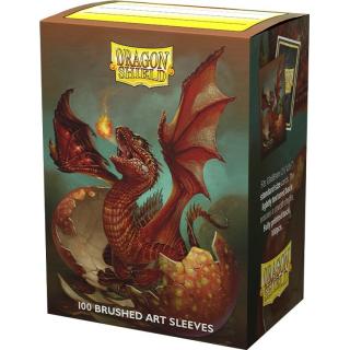 Dragon Shield Standard size Brushed Art Sleeves - Sparky (100 Sleeves)