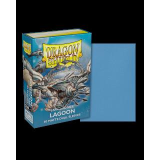 Dragon Shield Japanese size Matte Dual Sleeves - Lagoon 'Saras' (60 Sleeves)