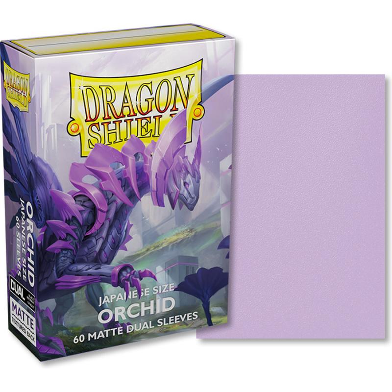 Dragon Shield Japanese size Matte Dual Sleeves - Orchid 'Emme' (60 Sleeves)