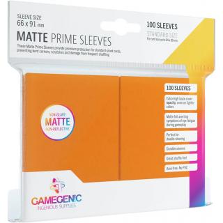 Gamegenic - Matte Prime Sleeves Orange (100 Sleeves)