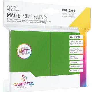 Gamegenic - Matte Prime Sleeves Green (100 Sleeves)