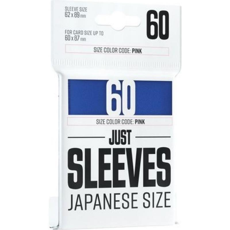 Just Sleeves - Japanese Size Blue (60 Sleeves)