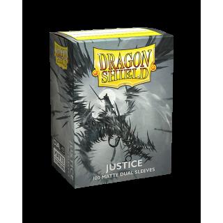 Dragon Shield Sleeves - Standard size - Matte Dual - Justice (100 Sleeves)