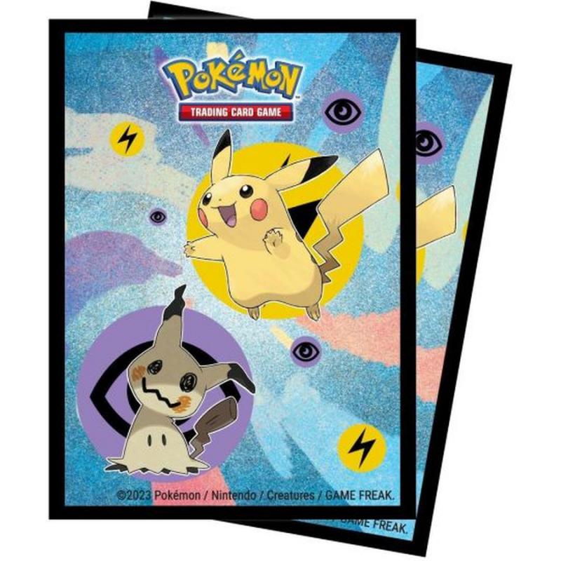Ultra Pro - Pikachu & Mimikyu Deck Protectors for Pokemon (65 Sleeves)