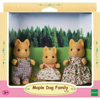 Sylvanian Families: Οικογένεια Maple Dog (5132)