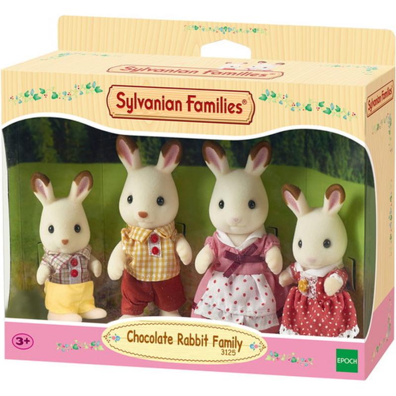 Sylvanian Families: Chocolate Rabbit Family (4150)