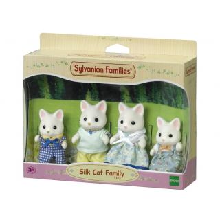 Sylvanian Families: Οικογένεια Silk Cat (4175)