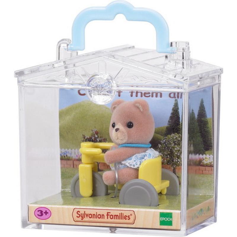 Sylvanian Families: Bear με Τρίκυκλο & Θήκη (4391)