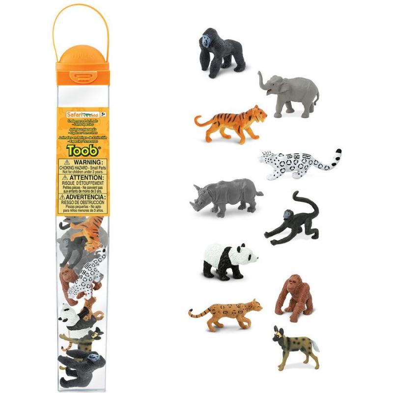 Μινιατούρες Safari - Endangered Species-Land - Είδη Στεριάς Απειλούμενα με Εξαφάνιση