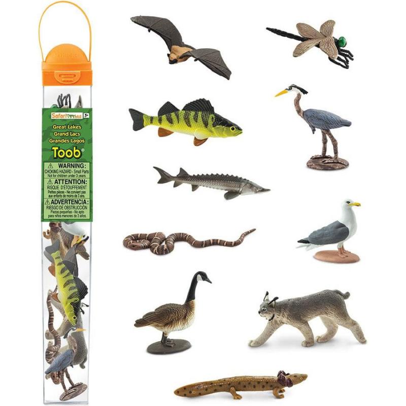 Μινιατούρες Safari - Great Lakes - Ζώα Μεγάλων Λιμνών