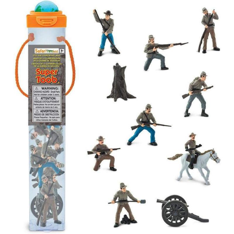 Μινιατούρες Safari - Civil War Confederate Army - Συνομοσπονδιακός Στρατός Εμφυλίου Πολέμου