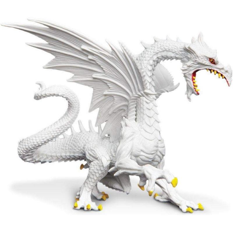 Μινιατούρες Safari - Glow-in-the-Dark Snow Dragon - Δράκος Χιονιού που Φωσφορίζει στο Σκοτάδι