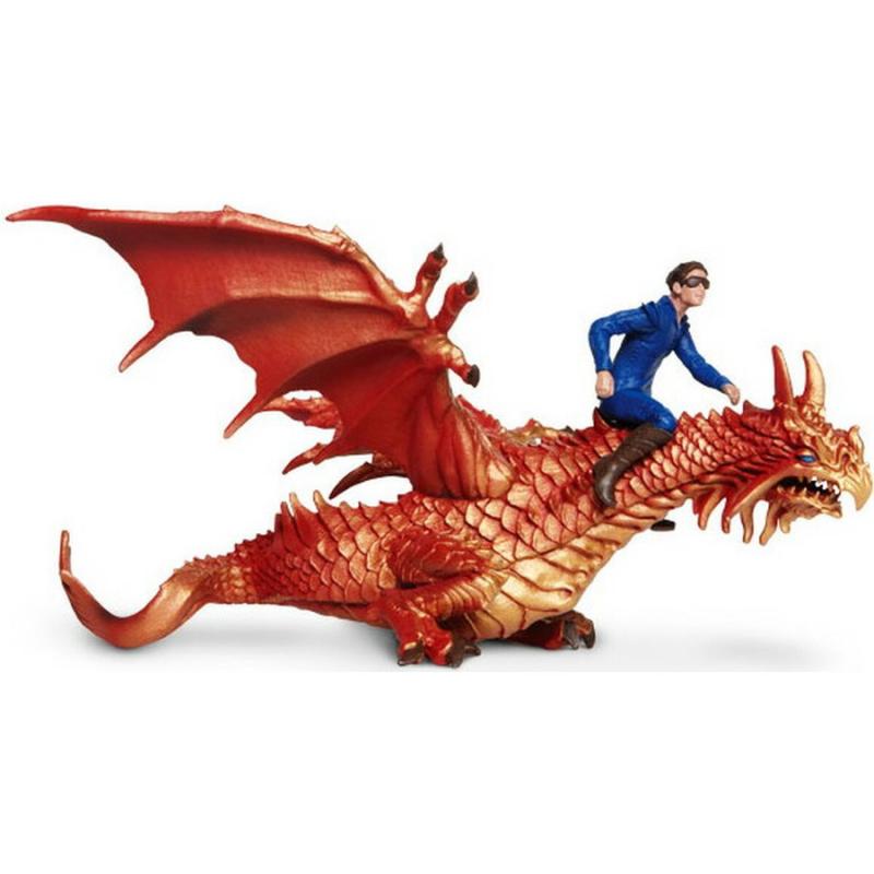Μινιατούρες Safari - Thunder Dragon with Drake Set - Σετ Δράκος Βροντή με Drake