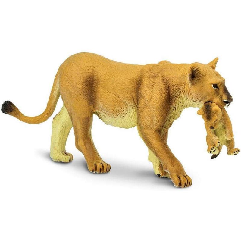 Μινιατούρες Safari - Lioness with Cub - Λέαινα με Mωράκι