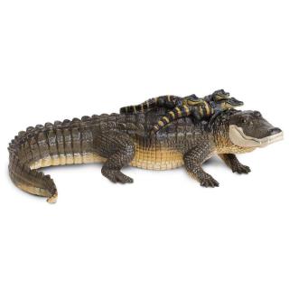Μινιατούρες Safari - Alligator with Babies - Αλιγάτορας με Μωρά