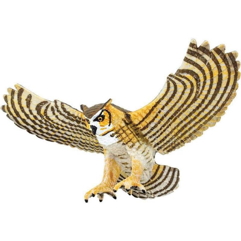 Μινιατούρες Safari - Great Horned Owl - Μπούφος της Βιρτζίνια