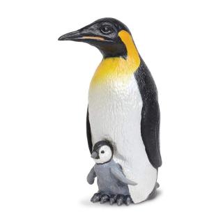 Μινιατούρες Safari - Emperor Penguin with Baby - Αυτοκράτορας Πιγκουίνος με Μωρό