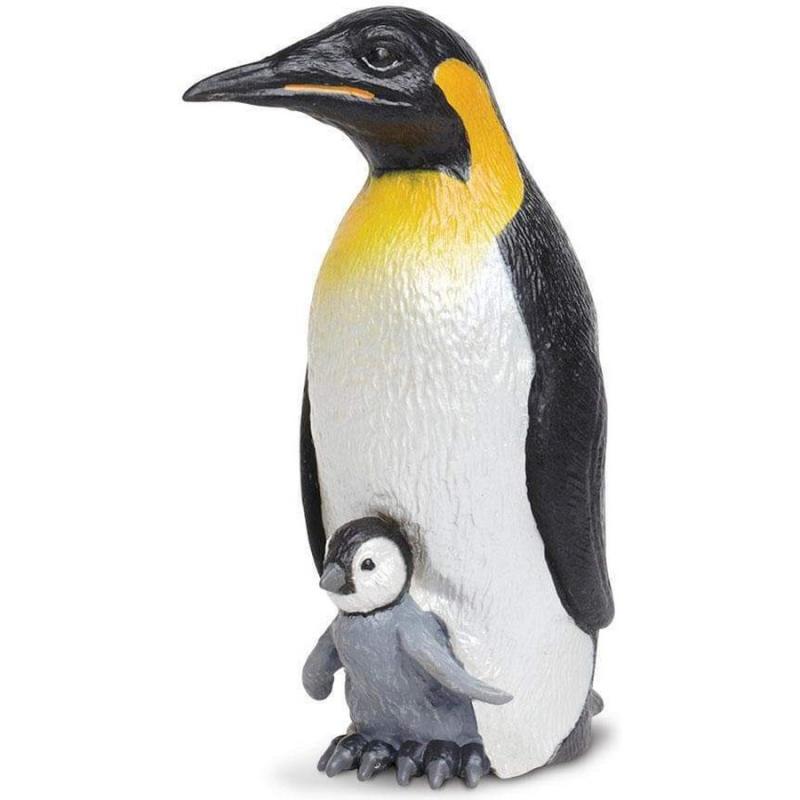 Μινιατούρες Safari - Emperor Penguin with Baby - Αυτοκράτορας Πιγκουίνος με Μωρό