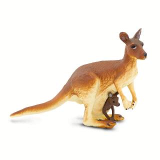 Μινιατούρες Safari - Kangaroo with Baby - Καγκουρό με Μωρό