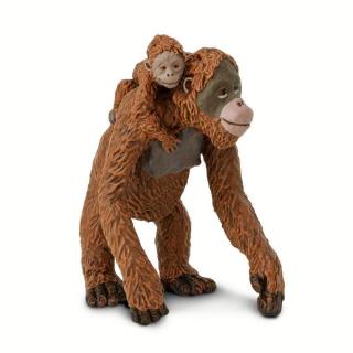 Μινιατούρες Safari - Orangutan with Baby - Ουρακοτάγκος με Μωρό