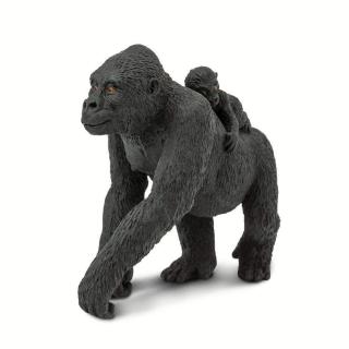 Μινιατούρες Safari - Lowland Gorilla with Baby - Πεδινός Γορίλας με Μωρό