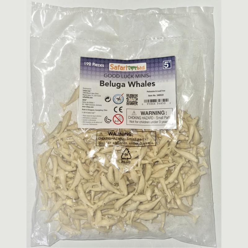 Μινιατούρες Safari - Beluga Whales - Φάλαινες Μπελούγκα (192 τεμ.)