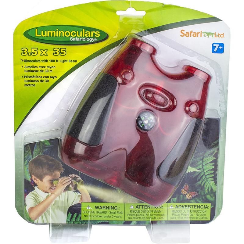 Safari - Red Translucent Luminocular - Κόκκινα Ημιδιάφανα Κυάλια