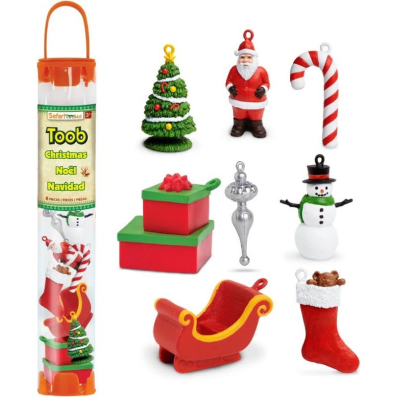 Μινιατούρες Safari - Christmas Toob - Χριστουγεννιάτικο Toob