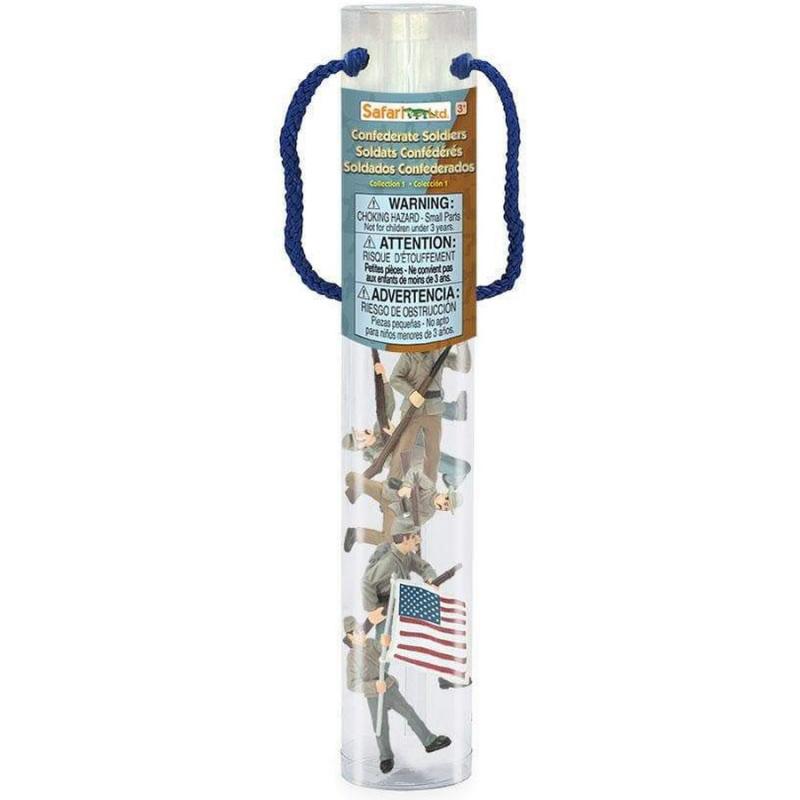 Μινιατούρες Safari - Civil War Confederate Soldiers Collection 1 - Στρατιώτες Συνασπισμού Εμφυλίου