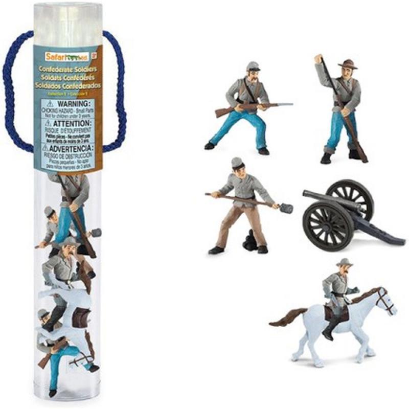 Μινιατούρες Safari - Civil War Confederate Soldiers Collection 2 - Στρατιώτες Συνασπισμού Εμφυλίου
