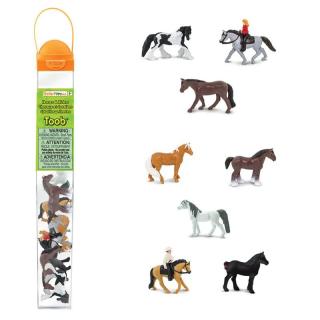 Μινιατούρες Safari - Horses & Riders - Άλογα και Αναβάτες