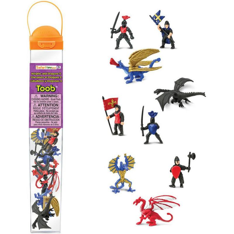 Μινιατούρες Safari - Knights & Dragons 2 - Ιππότες και Δράκοι