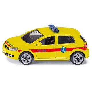 Siku Ελληνικό Αυτοκινητάκι Ασθενοφόρο VW Golf 6