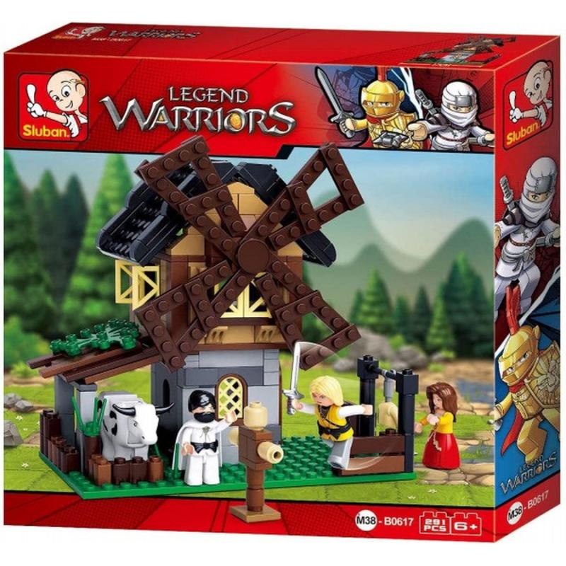 M38-B0617 Sluban Legend Warriors Warrior Windmill Training