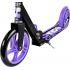 Stamp: Foldable adjustable Scooter 200mm with Kickstand Skids Control Purple