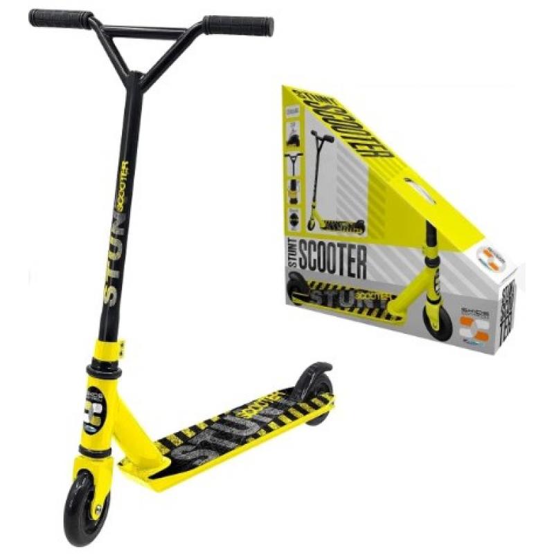 Stamp: Stunt Scooter Yellow Skids Control