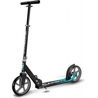 Stamp: Foldable adjustable Scooter 200 mm with Kickstand Skids Control Carbone