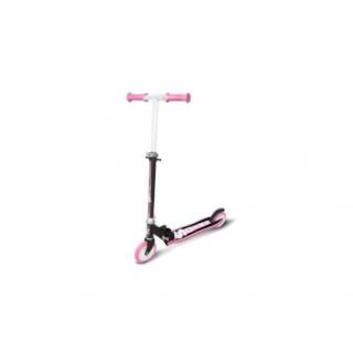Stamp: Foldable Scooter Ergonomic PP Deck Skids Control Black Pink