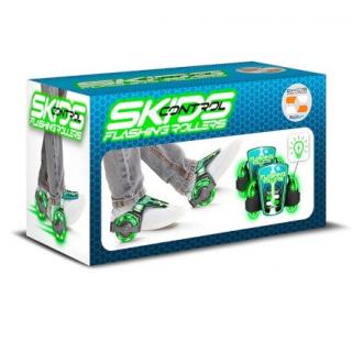 Stamp: Adjustable Flashing Roller Skids Control