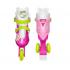 Stamp: Adjustable two in one 3 Wheels Skate Skids Control Pink #27-30