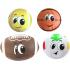 Stamp: Sport Foam Balls 4 pcs Set