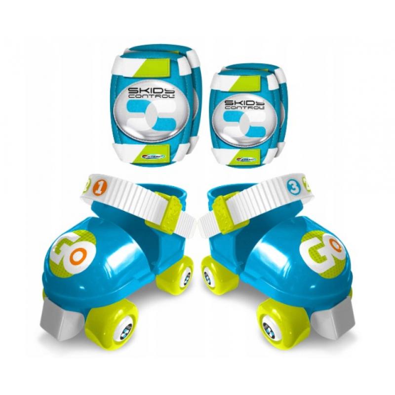 Stamp: Set Rollers and E/K Pads, Blue, Skids Control