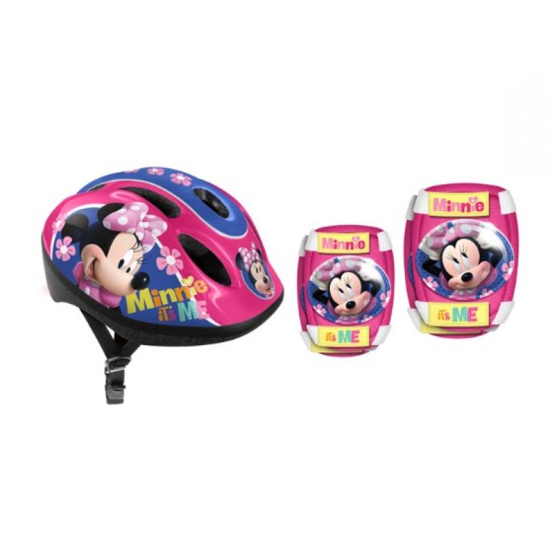 Stamp: Helmet + Elbow & Knee Pads Minnie