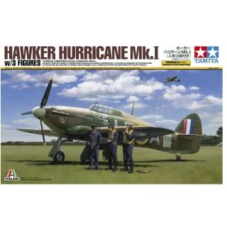 1:48 Brit. Hurricane MkI w/3 Figures