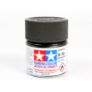 X-10 Gun Metall Gloss 23 ml