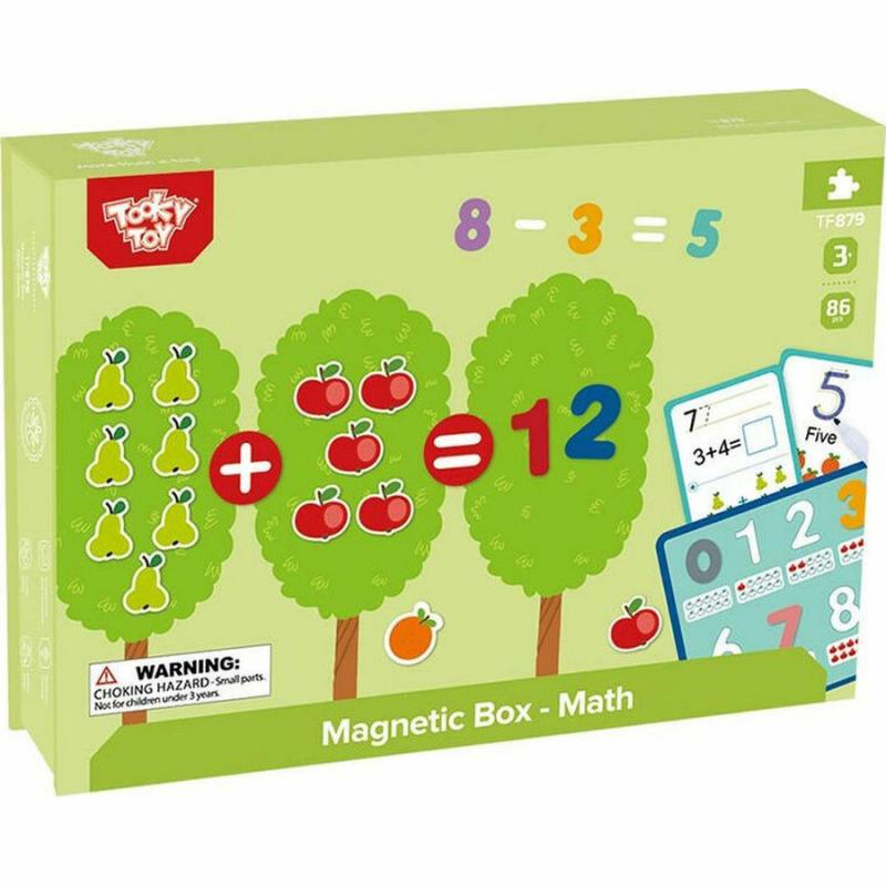 Tooky Toy Μαγνητικό Κουτί Μαθηματικά